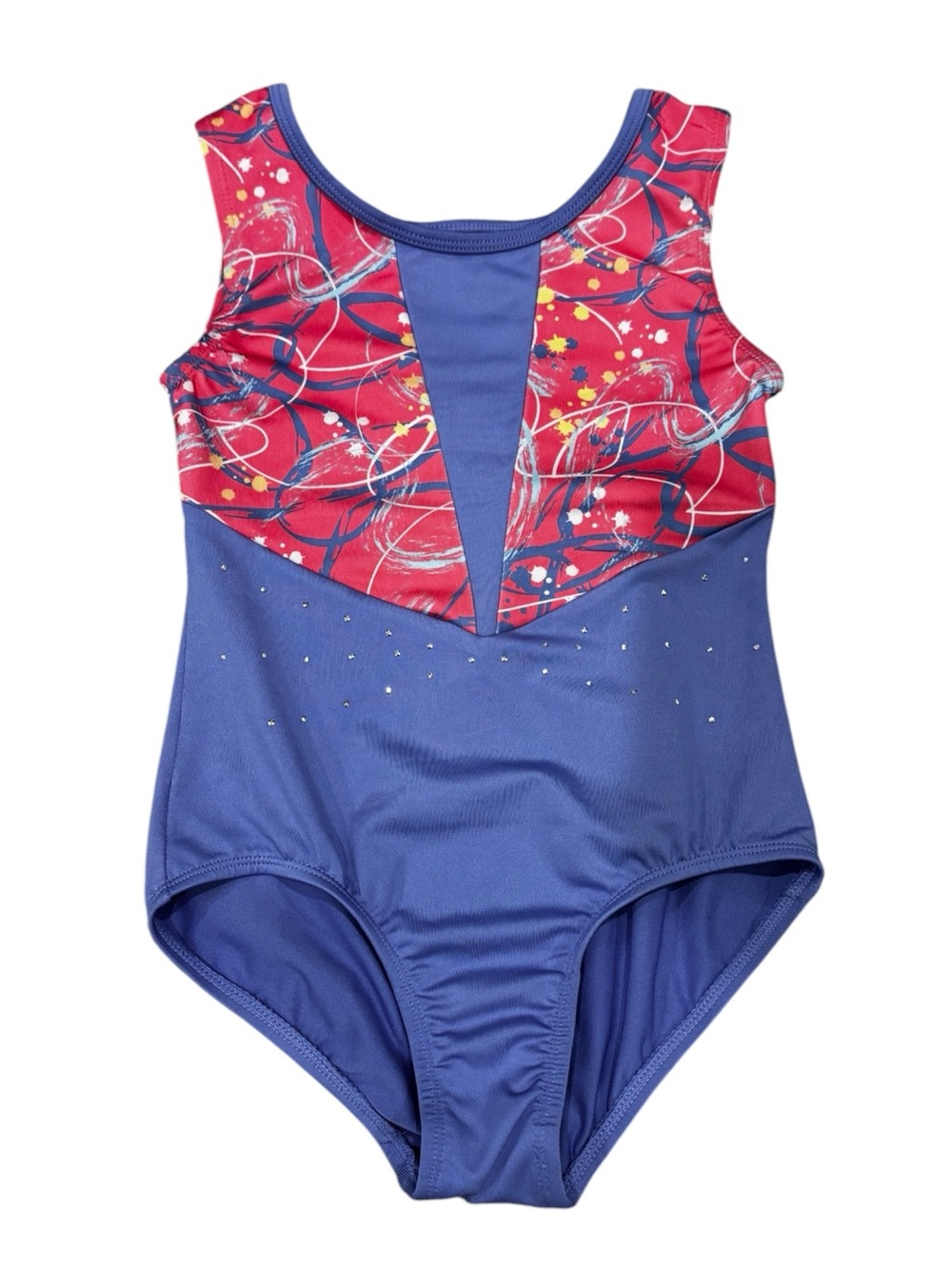 Cat & Jack Girls Gymnastics‎ Leotard Size M 8 Pink Purple Dance